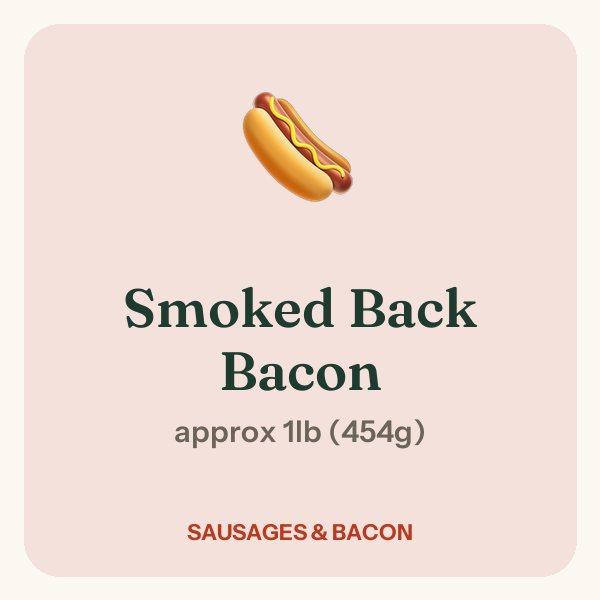 Smoked Back Bacon