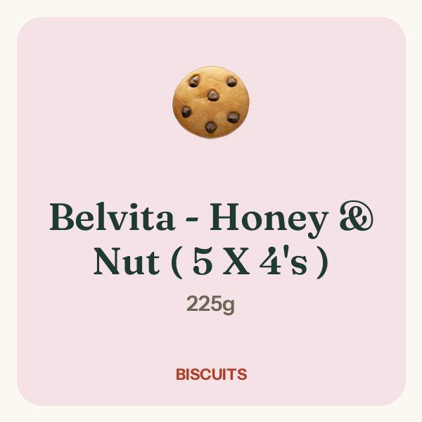 Belvita - Honey & Nut ( 5 X 4's )