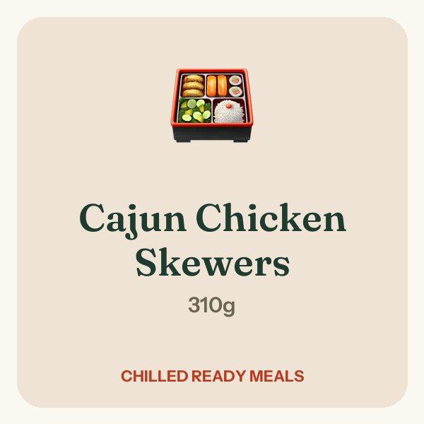 Cajun Chicken Skewers