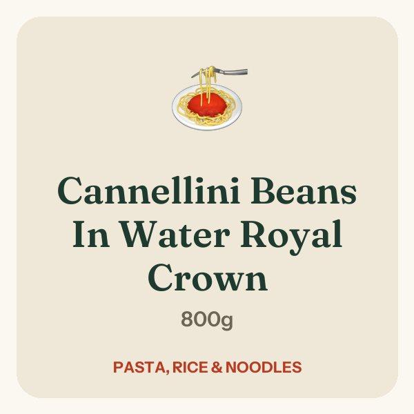 Cannellini Beans In Water Royal Crown