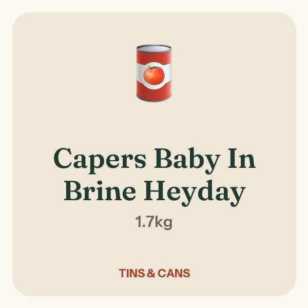 Capers Baby In Brine Heyday