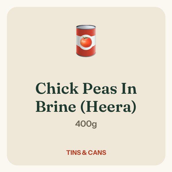 Chick Peas In Brine (Heera)