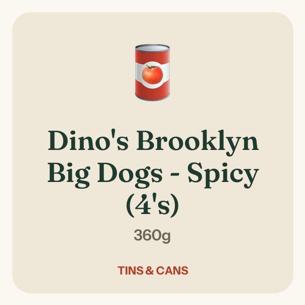 Dino's Brooklyn Big Dogs - Spicy (4's)