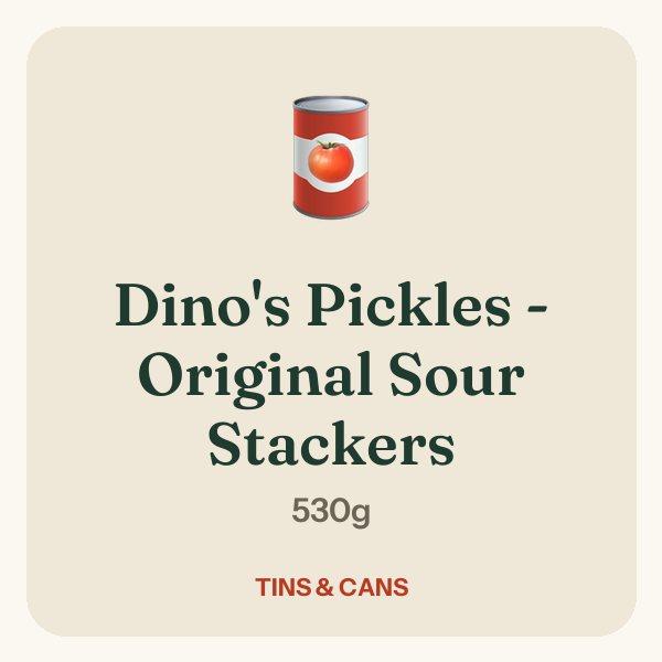 Dino's Pickles - Original Sour Stackers