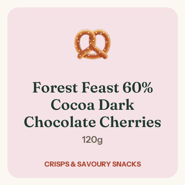 Forest Feast 60% Cocoa Dark Chocolate Cherries