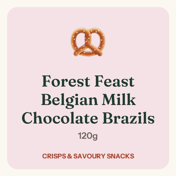 Forest Feast Belgian Milk Chocolate Brazils