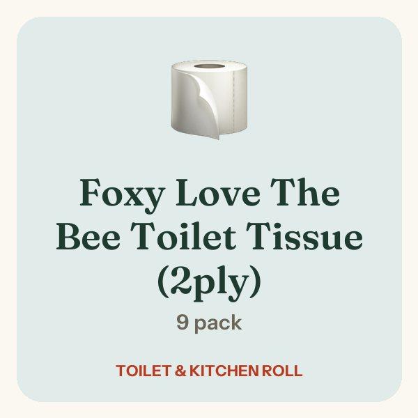 Foxy Love The Bee Toilet Tissue (2ply)