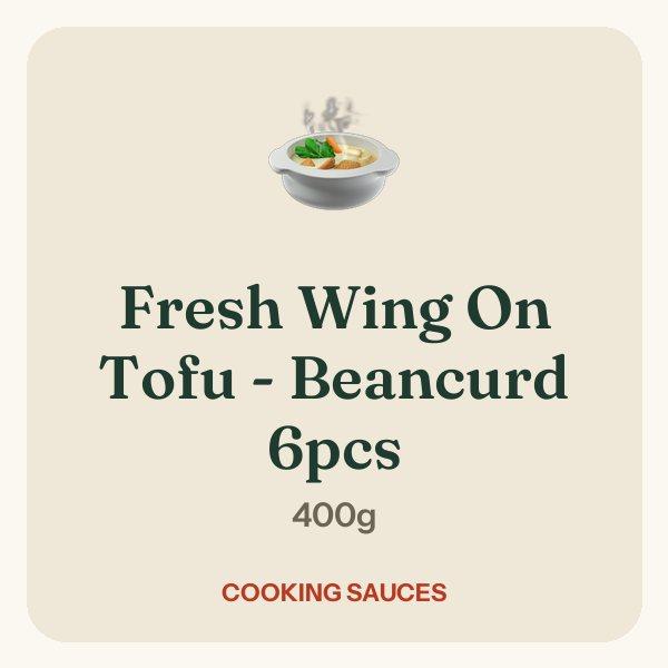 Fresh Wing On Tofu - Beancurd 6pcs