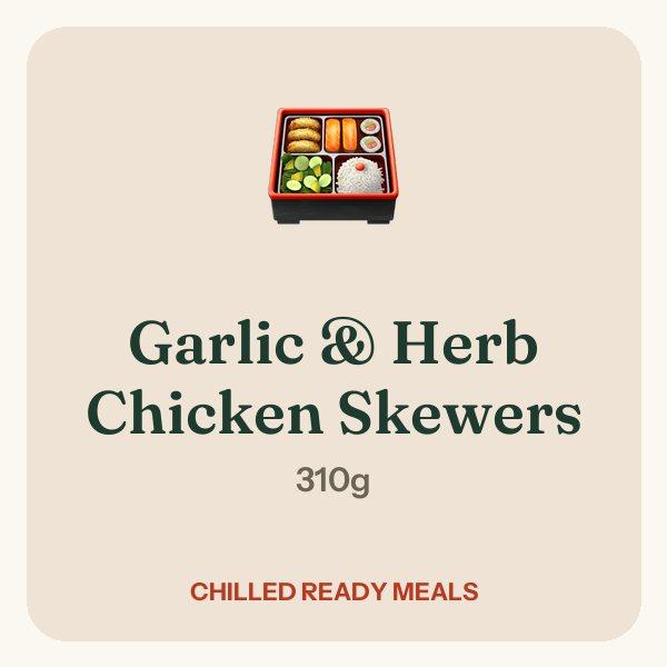 Garlic & Herb Chicken Skewers