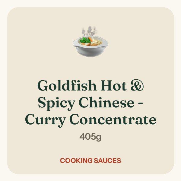 Goldfish Hot & Spicy Chinese - Curry Concentrate