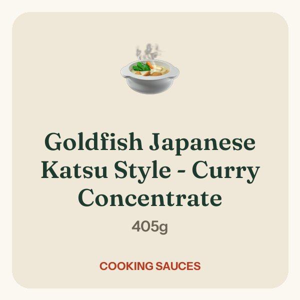 Goldfish Japanese Katsu Style - Curry Concentrate