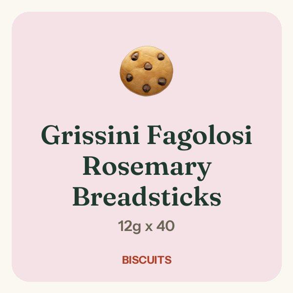 Grissini Fagolosi Rosemary Breadsticks