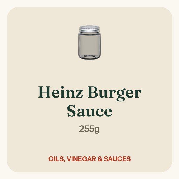 Heinz Burger Sauce