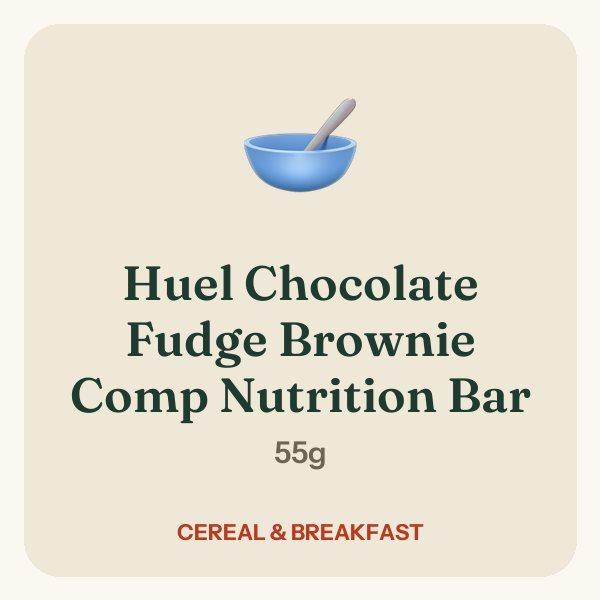 Huel Chocolate Fudge Brownie Comp Nutrition Bar