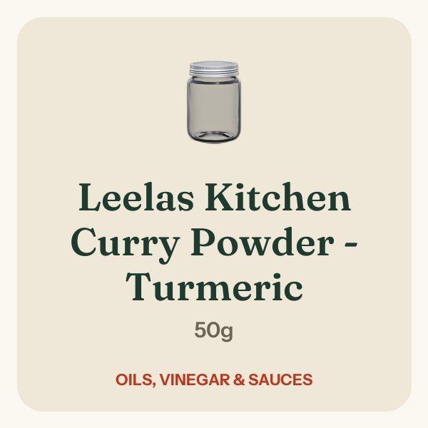 Leelas Kitchen Curry Powder - Turmeric
