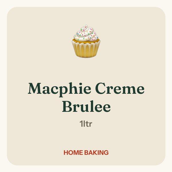 Macphie Creme Brulee