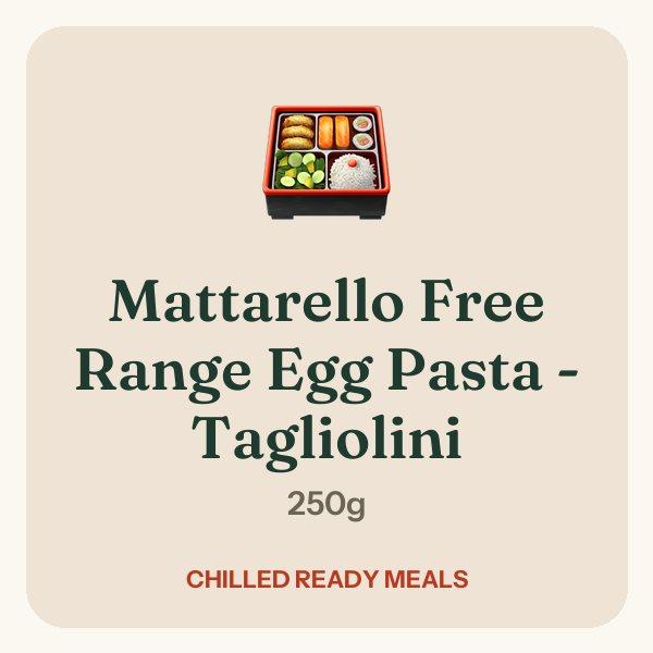 Mattarello Free Range Egg Pasta - Tagliolini