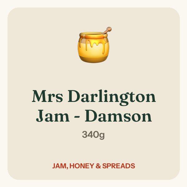 Mrs Darlington Jam - Damson