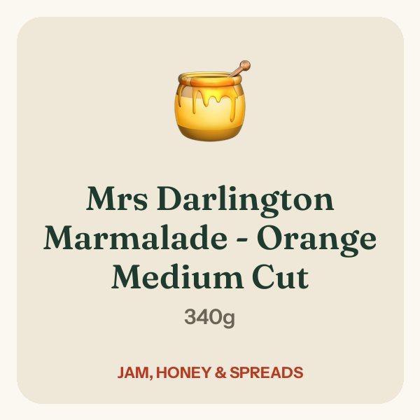 Mrs Darlington Marmalade - Orange Medium Cut