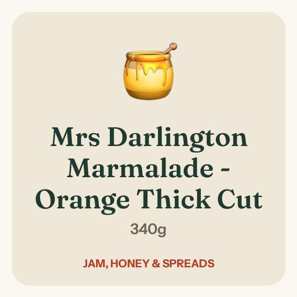 Mrs Darlington Marmalade - Orange Thick Cut