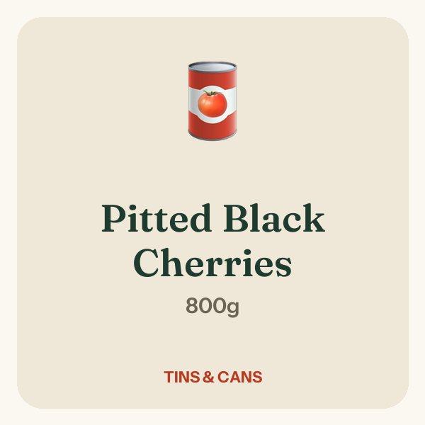 Pitted Black Cherries