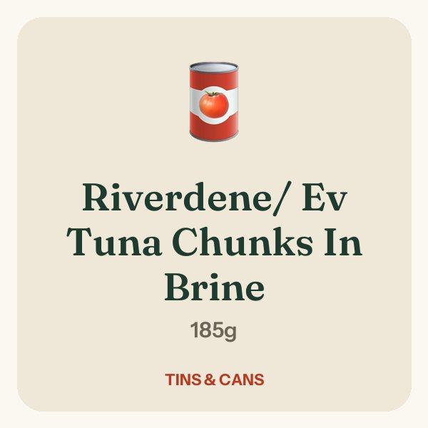Riverdene/ Ev Tuna Chunks In Brine