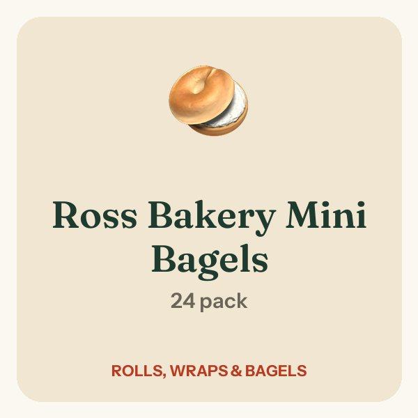 Ross Bakery Mini Bagels