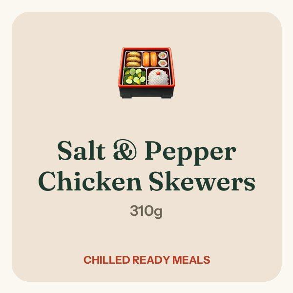 Salt & Pepper Chicken Skewers