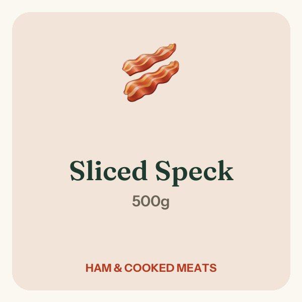 Sliced Speck