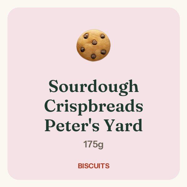 Sourdough Crispbreads Peter's Yard