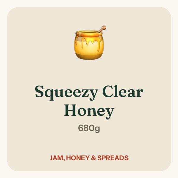 Squeezy Clear Honey