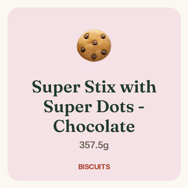 Super Stix with Super Dots - Chocolate