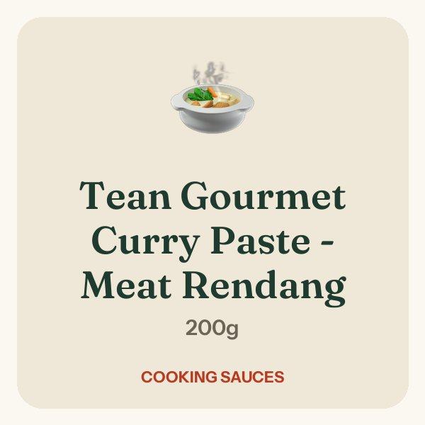 Tean Gourmet Curry Paste - Meat Rendang