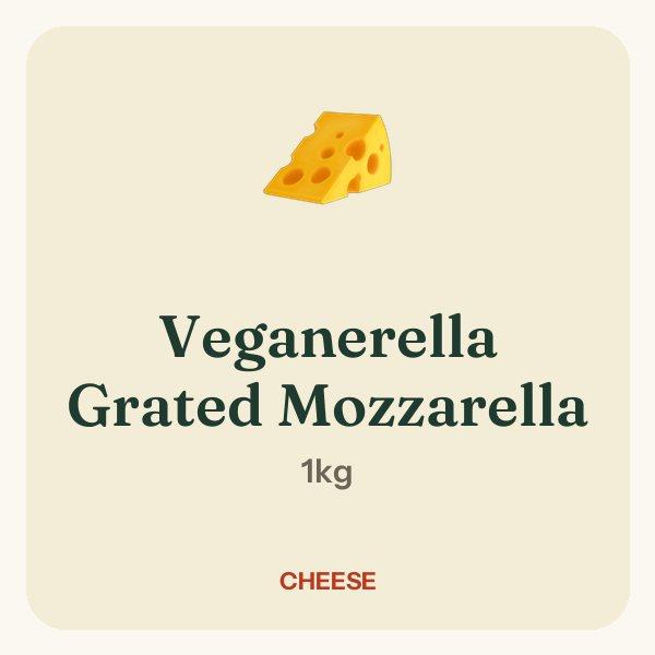 Veganerella Grated Mozzarella