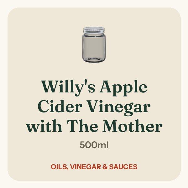 Willy's Apple Cider Vinegar with The Mother