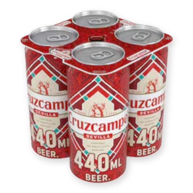 Cruzcampo Sevilla Lager 4 x 440ml