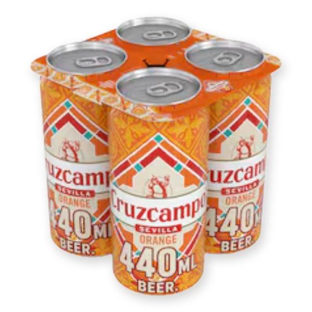 Cruzcampo Sevilla Orange 4 x 440ml