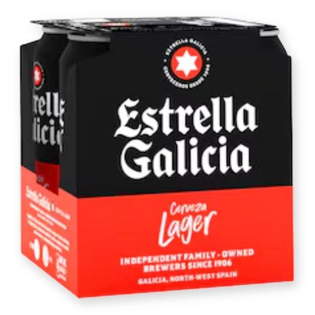Estrella Galicia Cans 4 x 440ml