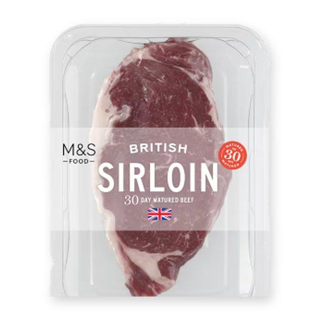 M&S British Beef Sirloin Steak