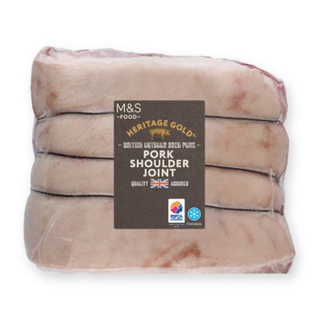 M&S British Outdoor Bred Pork Shoulder Joint