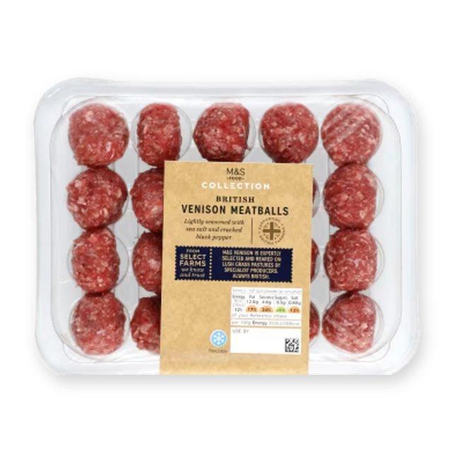 M&S Collection British Venison Meatballs