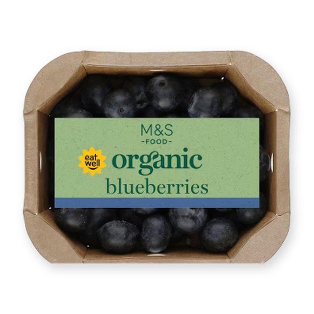 M&S Organic Blueberries