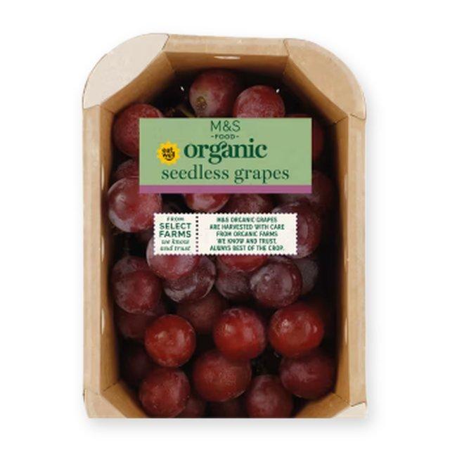 M&S Organic Seedless Grapes