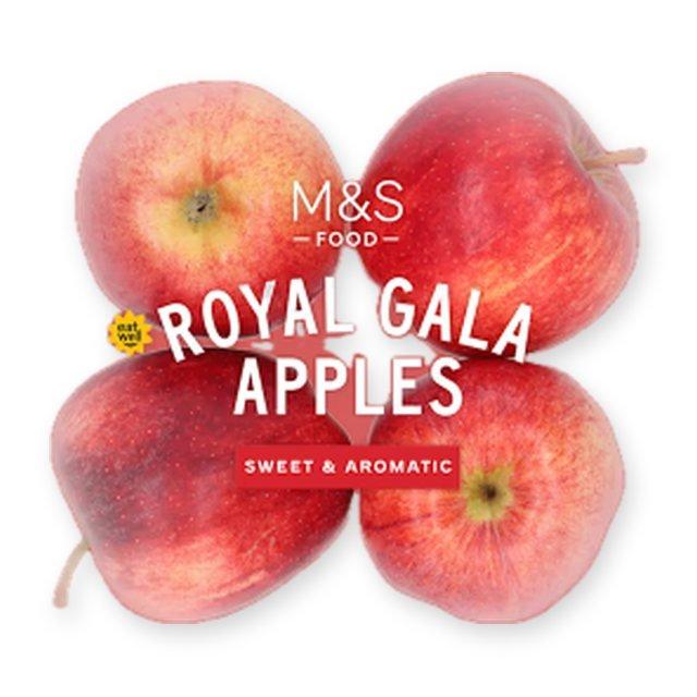 M&S Royal Gala Apples 4 pack