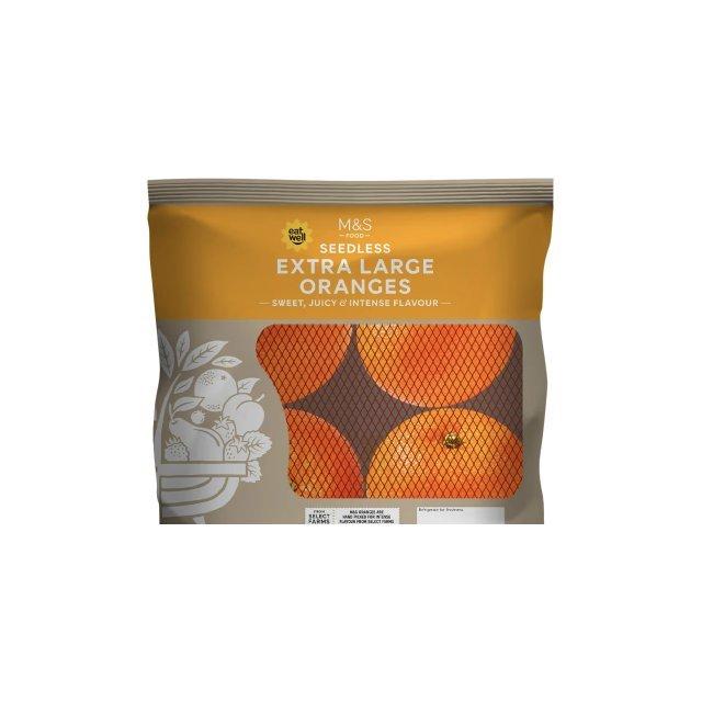 M&S Seedless Extra Large Oranges