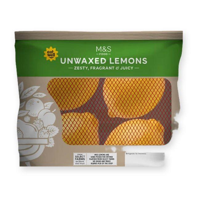 M&S Unwaxed Lemons