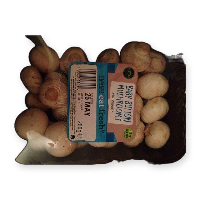 Tesco Baby Button Mushrooms