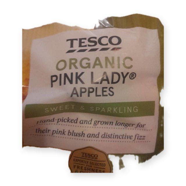 Tesco Organic Pink Lady Apples