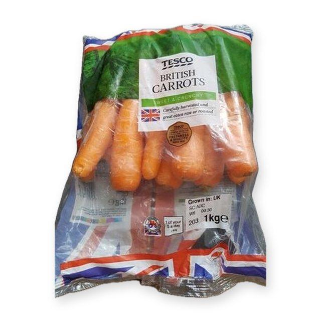 Tesco British Carrots