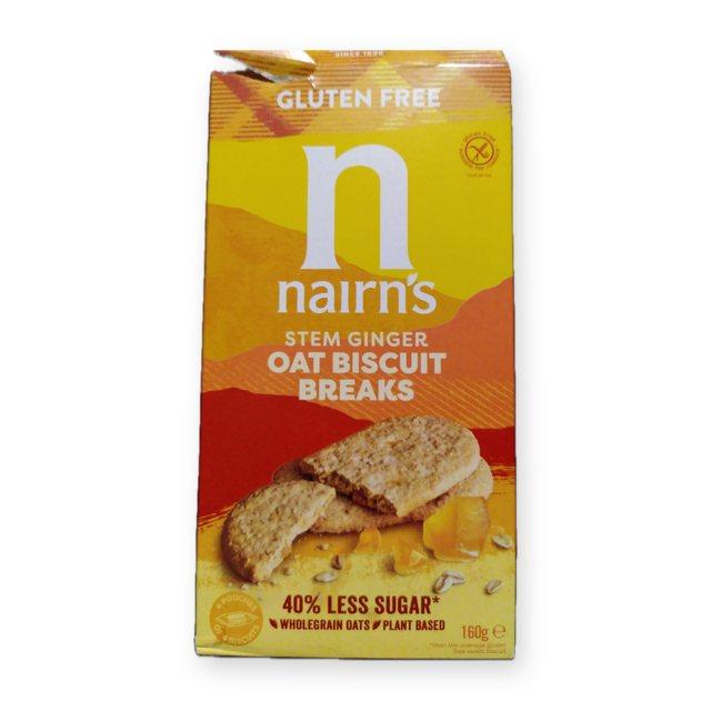 Nairn's Stem Ginger Oat Biscuit Breaks